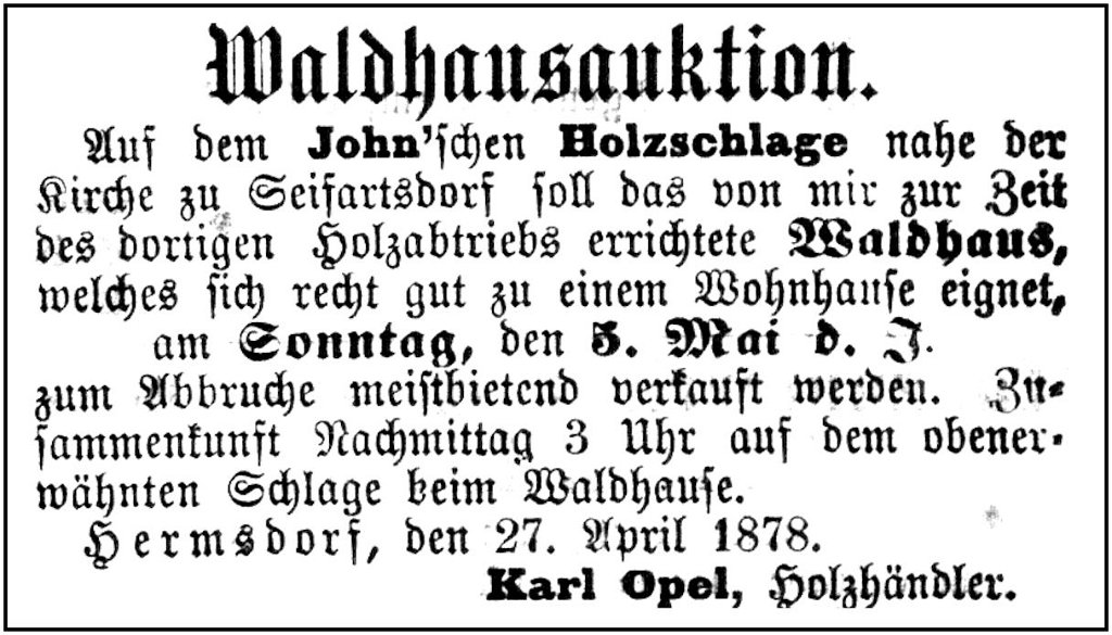 1878-04-27 Hdf Karl Opel Waldhaus